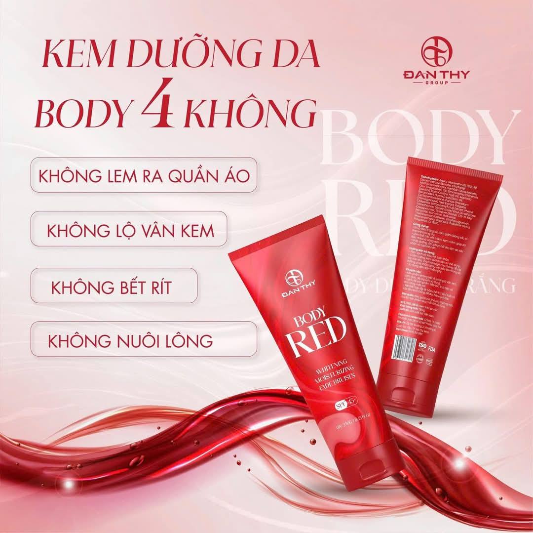 Kem body Red Đan Thy