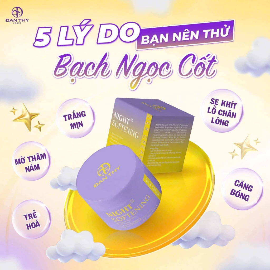 Kem face Bạch Ngọc Cốt Đan Thy